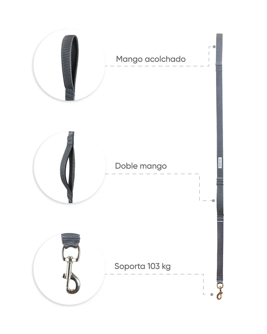 Correa Confort (3cm de ancho)
