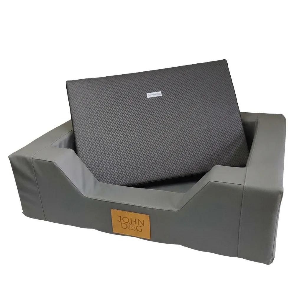Cama Prestige Johndog color gris  producto principal