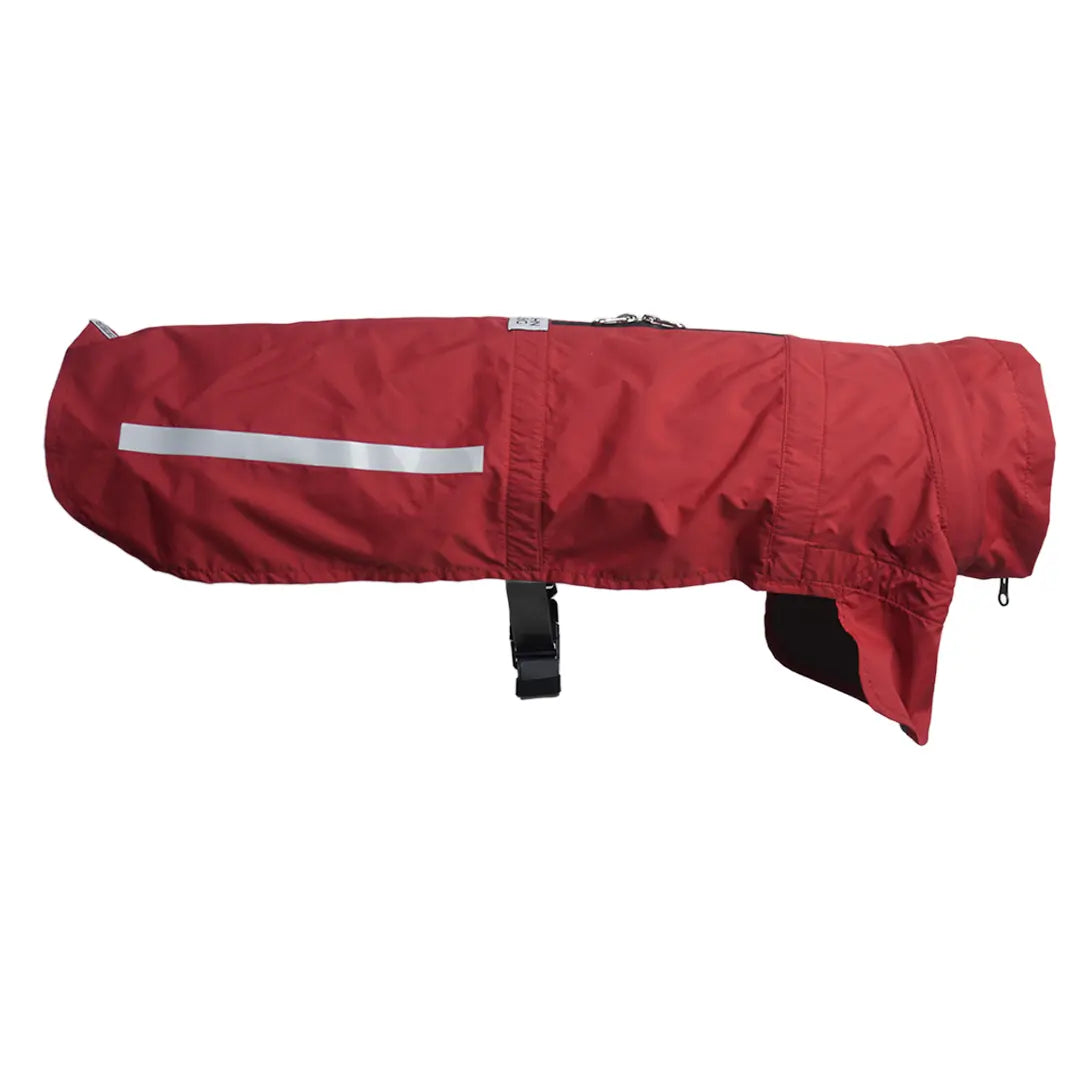 Chubasquero AguaCero Johndog color Rojo vista frontal producto principal