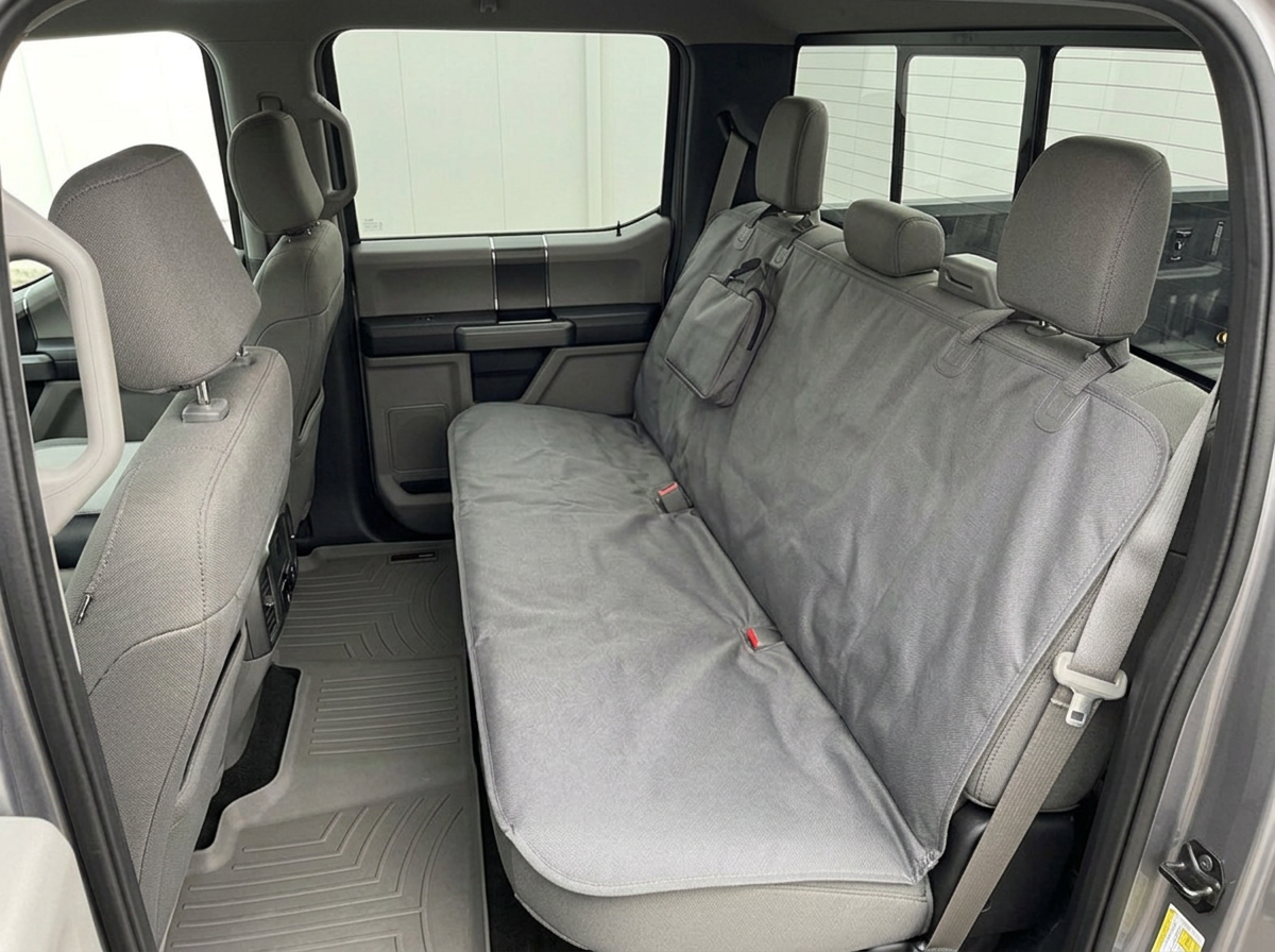 Cobertor Impermeable de auto Johndog color gris dos piezas producto principal