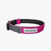 Collar Confort Johndog color fucsia gris producto principal