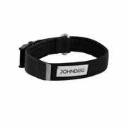 Collar Confort Johndog color Negro Gris  2,5cm producto principal