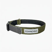 Collar Confort Johndog color Verde Oliva gris producto principal